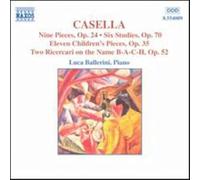 Alfredo Casella Piano Music (CD) Album