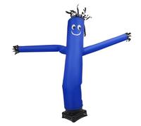 Ballerino gonfiabile con ventola da 550 W, gonfiabile, Sky Puppet Dancer, altezza 8 m, tubo pubblicitario oscillante per festival, eventi e pubblicità (blu)
