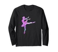Ballerino unico danza collage arte danza teatro musica Maglia a Manica