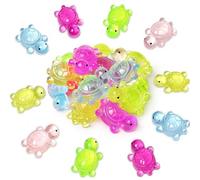 Ballery 20 Mini Anatre Squishy da Spremere, Gioco Sensoriale Antistress (Tartaruga)
