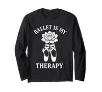 Ballet Is My Therapy - Ballerina con Punta Maglia a Manica