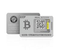 Ballet REAL Bitcoin - Portafoglio Freddo Fisico in Acciaio Inossidabile | Zero Elettronica, Zero Seed Phrase | Crittografia BIP38 | 1.000+ Crypto e NFT