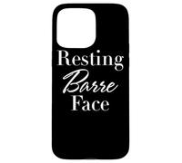 Ballet - Resting Barre Face - Ballerina Workout Adult Joke Custodia per iPhone 15 Pro Max