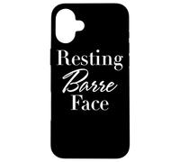 Ballet - Resting Barre Face - Ballerina Workout Adult Joke Custodia per iPhone 16 Plus