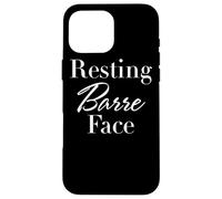 Ballet - Resting Barre Face - Ballerina Workout Adult Joke Custodia per iPhone 16 Pro Max