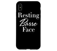 Ballet - Resting Barre Face - Ballerina Workout Adult Joke Custodia per iPhone XS Max
