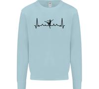 Balletto Ballerina Ecg Danza Ballerina Pulse Bambini Felpa Maglione