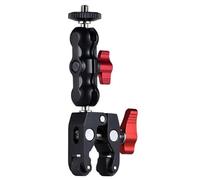 Ballhead Adapter Super Clamp Camera Mount Per DSLR LED Luci E Telefoni