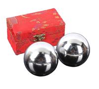 Balli da baoding cinese - classiche palline di terapia per esercizi a 2 pezzi a 2 pezzi, da stress di meditazione di rilassamento | Attrezzatura di addestramento fisico, allenamento di fitnes