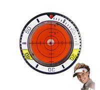 Ballmarker Level - Reading Golf Aid | Marcatori di Lettura Verdi, Strumento di precisione per punteggio, Accessorio di allineamento per Allenamento, strategia on-Core, Campo Sportivo