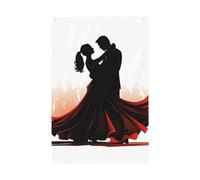 Ballo Danza Benvenuto Giardino Bandiera 2x3 Ft No Fade Double Sided Casa Yard Bandiere Outdoor Banner Decor Per Cortile Portico Prato