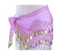Ballo di Pancia Sciarpe Hip Skirt, Moda danza del ventre catena in vita costume monete gonna cintura avvolgere l'anca abbigliamento da palcoscenico professionale abbigliamento da ballo for ragazze e d