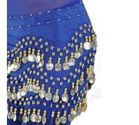 Ballo di Pancia Sciarpe Hip Skirt, Moda danza del ventre catena in vita costume monete gonna cintura avvolgere l'anca abbigliamento da palcoscenico professionale abbigliamento da ballo for ragazze e d