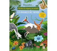 BALLON Aurora B Je découvre: Mon imagier en autocollants: Les animau (Tascabile)