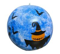 Balloni Gonfiabili Di Halloween - 23.62 Pollici Palline Da Spiaggia Per Pipistrello | Ornamento Esterno Spesso Impermeabile | Decorazione Gigante Di Halloween Pumpkin Beach | Garden Garden Pool Party