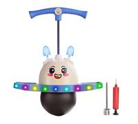 Ballons Rebondissants Avec Poignées Pour enfantss,Planche D'Équilibre Sautante - Sautoir Réglable Design Lapin Pour Tout-Petits Adulti Jeux Sports és Intérieures