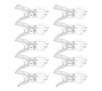 Balloon Arch Clip - 10 morsetti a molla per backdrop | connettori trasparenti per palloncino, per decorazioni per Woodworking Crafts Photography Home Improvement Party Wedding Birthday