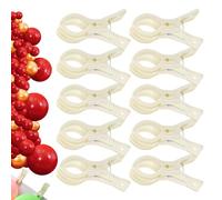 Balloon Arch Clips - Heavy Duty Backdrop Spring Clamps | 10 Piece Set, Party Decoration Accessories, Balloon Hanging Organizer With/for Woodworking Crafts Photography Home Improvement Wedding Birthday
