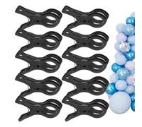 Balloon Arch Clips - Heavy Duty Backdrop Spring Clamps for Party Decoration, Wedding Birthday Event with Secure Grip, Photography Tool for Woodworking, Craft, Home, 3.54x1 inches