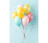 Balloon Bouquet: Softcover writing journal - ideal for school, travel & gifts