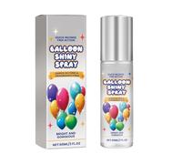 Balloon Gloss Spray, Shiny Balloon Mist, 1.5x1.5x4.92in Decorative Shine Enhancer, Long Lasting Glossy Finish, Easy Sprayer Application for Birthday, Wedding, Festival, Indoor, Outdoor