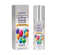 Balloon Shine Spray - 3.8x3.8x12.5cm Latex Balloon Shiny Spray 60ml | Decorative Ball Brightener Gloss Mist For Home Outdoor Indoor Gathering Celebration Birthday Festival Wedding Party
