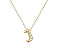 Balloon Styles - Collana con lettera morbida, regolabile in lega, adatta per giovani donne alla moda e regali