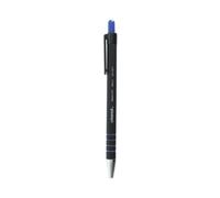 Ballpoint Pen, Retractable, Medium 1 mm, Blue Ink, Blue Barrel, Dozen