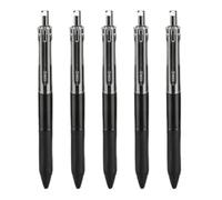 Ballpointt Pens Black Ink - 5PCS Retractable Pens Ballpointt Smooth Writing, Medium Point Quick Dry Ink Penz for School | Student Stationery, Study Supplies, Everyday Note Taking, Journal Writing
