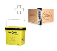 Balls Unlimited 25 tubi da 4 Code Black In aggiunta secchiello per palline