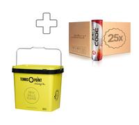 Balls Unlimited 25 tubi da 4 Code Red In aggiunta secchiello per palline