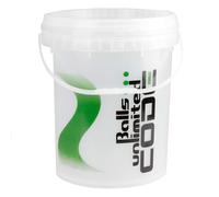 Cestino per palline da tennis Balls Unlimited Code Green Bucket (PUSTE WIADRO) - Bianco