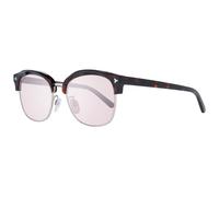 Bally BY0012-H 5456U Unisex Sunglasses - Brown Frame, Pink Mirrored Lenses