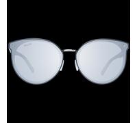 Bally BY0043-K 6520C Women's Sunglasses - Grey Frame, Grey Mirrored Lenses