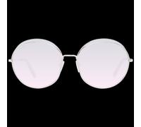 Bally BY0077-D 6028U Women's Sunglasses - Rose Gold Frame, Brown Gradient Lenses