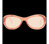 Bally BY0113 5848E Unisex Oval Sunglasses - Brown Frame, Brown Lenses