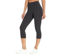 Bally Total Fitness - Leggings da Donna a Vita Alta, con Controllo della Pancia, Carbone Heather, S