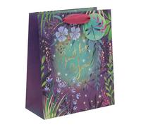 Ballyhoo Busta regalo di compleanno con scritta in inglese "Enchanted Pool, Just for You", 25,3 x 21,5 x 10,2 mm, multicolore