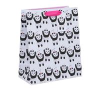 Ballyhoo Grande sacchetto regalo con scritta "Happy Birthday", 31,5 x 26 x 13,5 cm, multicolore