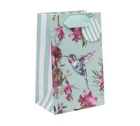 Ballyhoo Sacchetto regalo con profumo di colibrì, per compleanni e altre celebrazioni, perfetto per piccoli regali, 12,7 x 20,3 x 10 cm, multicolore