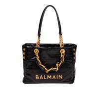 Balmain - 1945 Soft Cabas Small - -Bags -Donna -Nero -ONE SIZE