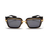 Balmain Admirable Occhiali Da Sole Donna Nero Geometrico Grigio 52mm
