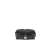 Balmain Black Calf Leather Bos Taurus Shoulder Bag