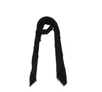 Balmain Black Viscose Foulard