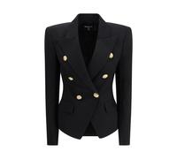 Balmain Black Wool Jackets And Coat - IT38 | S