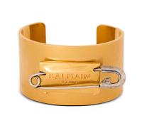 Balmain - Bracciale motivo pilla da balia in ottone - - Accessories - Donna - Giallo - S