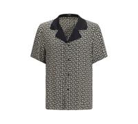 Balmain - Camicia da pigiama con stampa monogram - - Shirts - Uomo - Multicolore - S