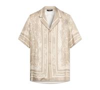 Balmain - Camicia pigiama Foulard stampata - - Shirts - Uomo - Beige - M