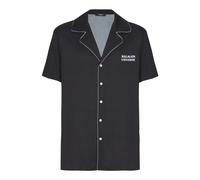 Balmain - Camicia stile pigiama con stampa 9 pianeti - - Shirts - Uomo - Nero - L