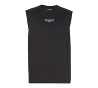 Balmain - Gilet Paris Ricamato - - Tops - Uomo - Nero - XL